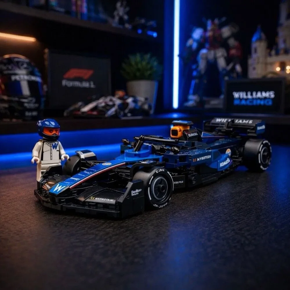 LEGO Speed Champions Williams Racing FW46 F1‎ Race Car 77249 New Sealed - Picture 3 of 9